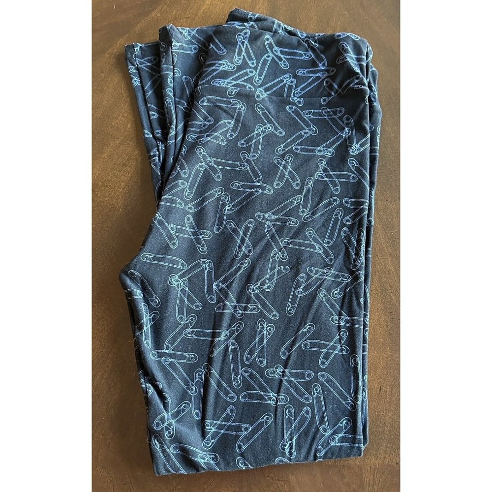 NEW LulaRoe TC Leggings, Safety Pins,‎ Tall & Curvy